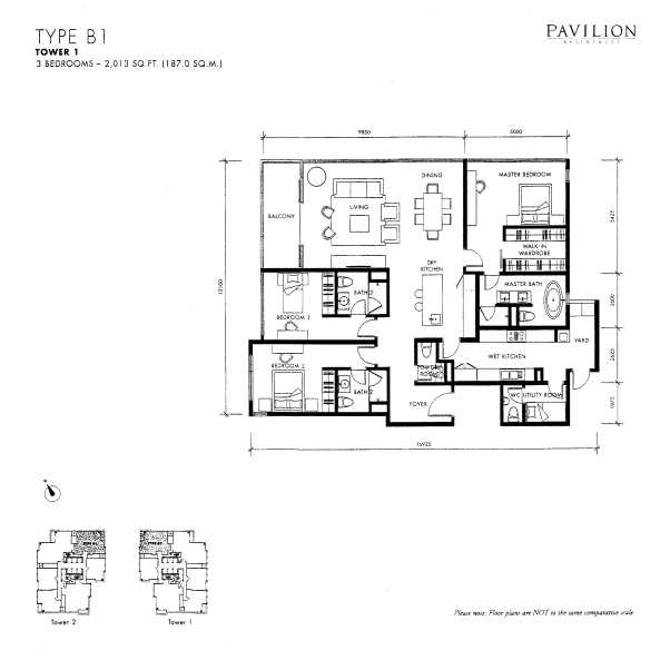 Pavilion Residences Floor Plans KLCC Condominium Kuala