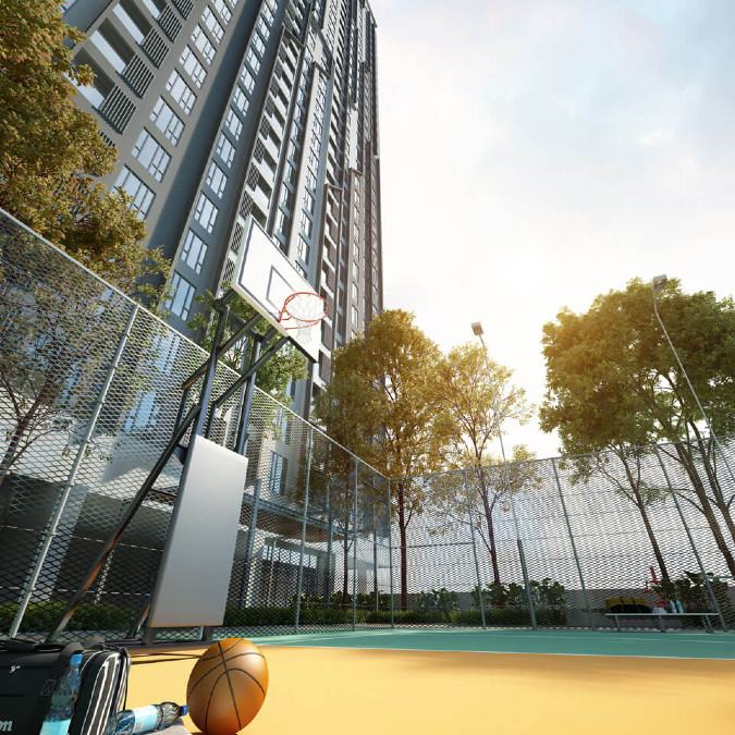 SentralSuitesBasketballCourt KLCC Condominium