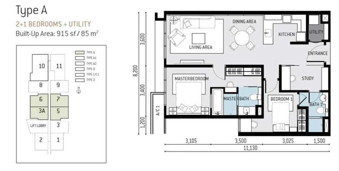 The RuMa Residences - KLCC New Condominium For Sale or Rent