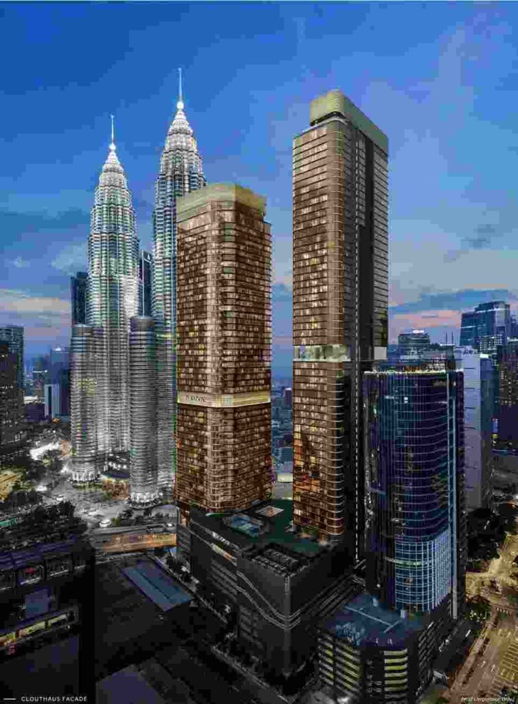 Clouthaus is situated beside Petronas Twin Tower, Kuala Lumpur 